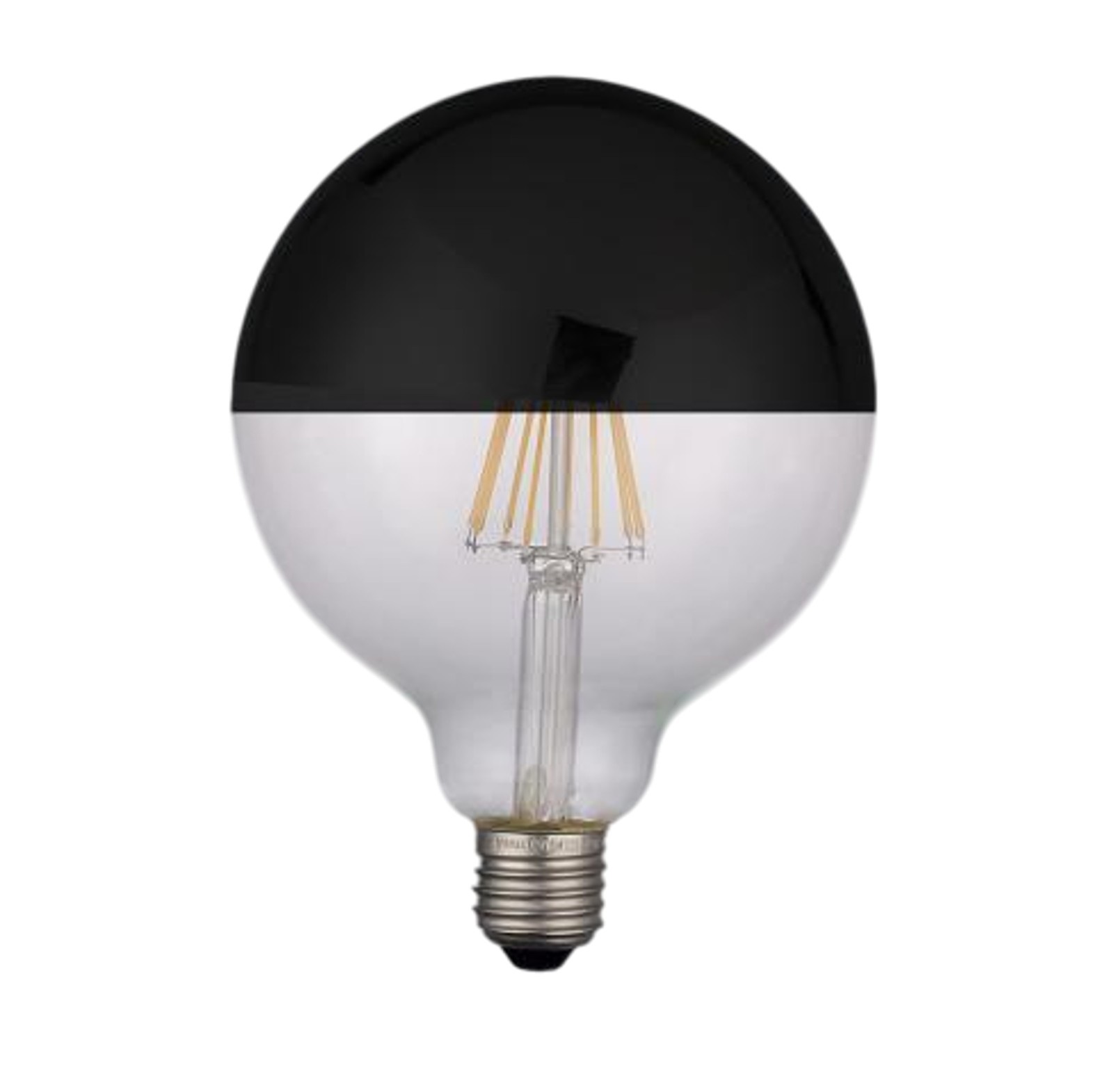LED E27 G125 Kopfsiegel 6W 2700K