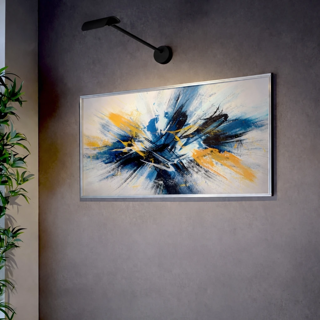 Luce display LED DIM Nero