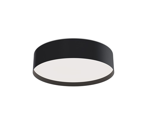 Plafoniera LED IP54 Ø29 nero CCT