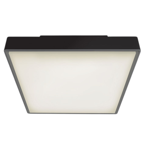 Plafoniera E27 IP65 30x30 nero