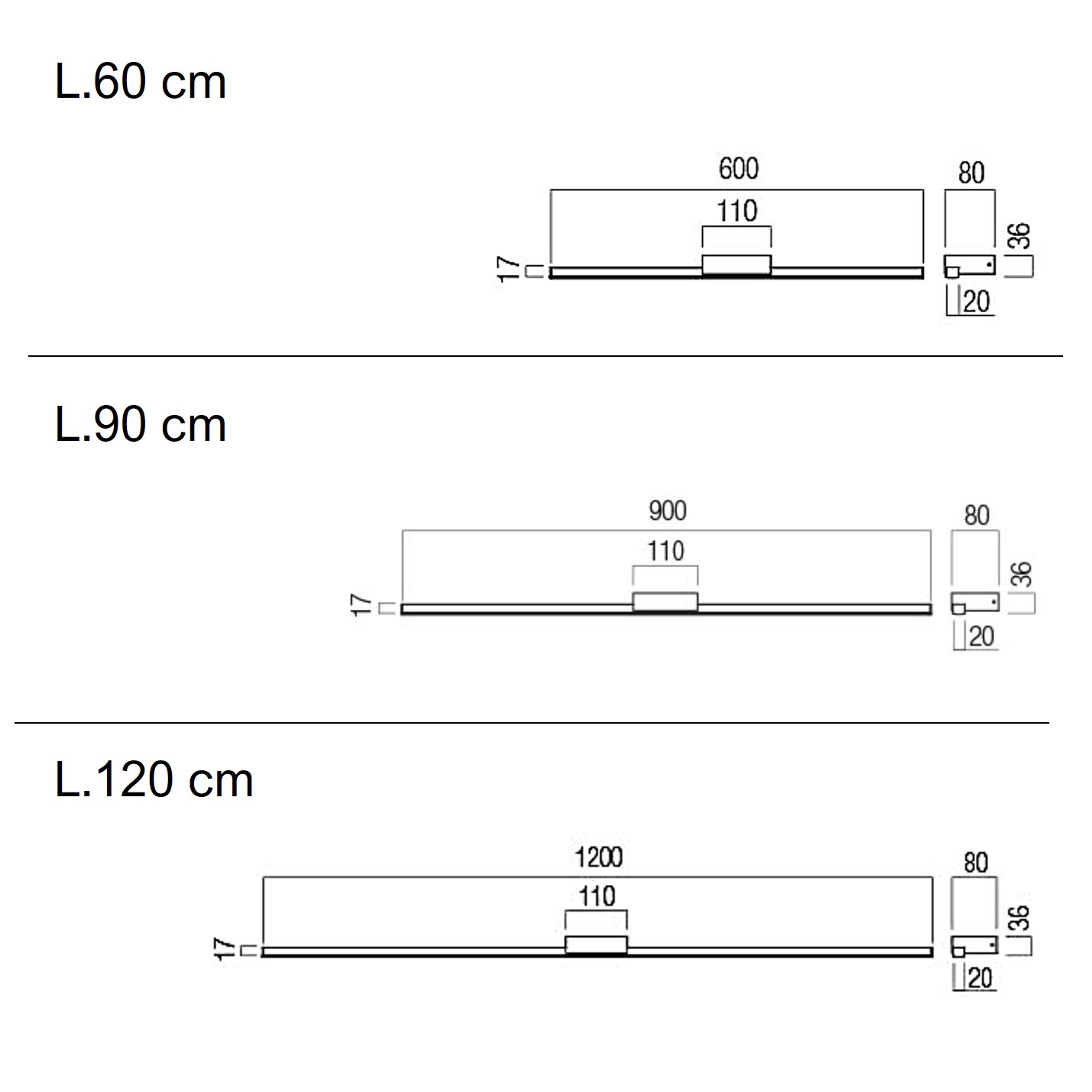 Lampada da specchio LED CCT bianco sabbia
