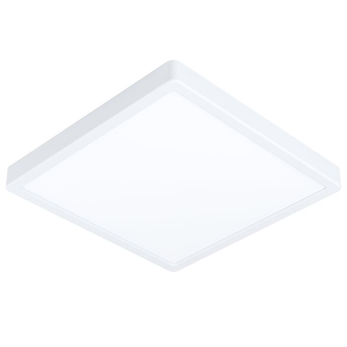 Plafoniera LED IP44 29x29 3000K bianco