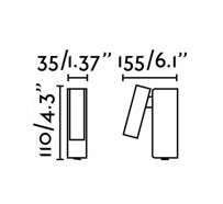 Lampada da lettura LED bianca