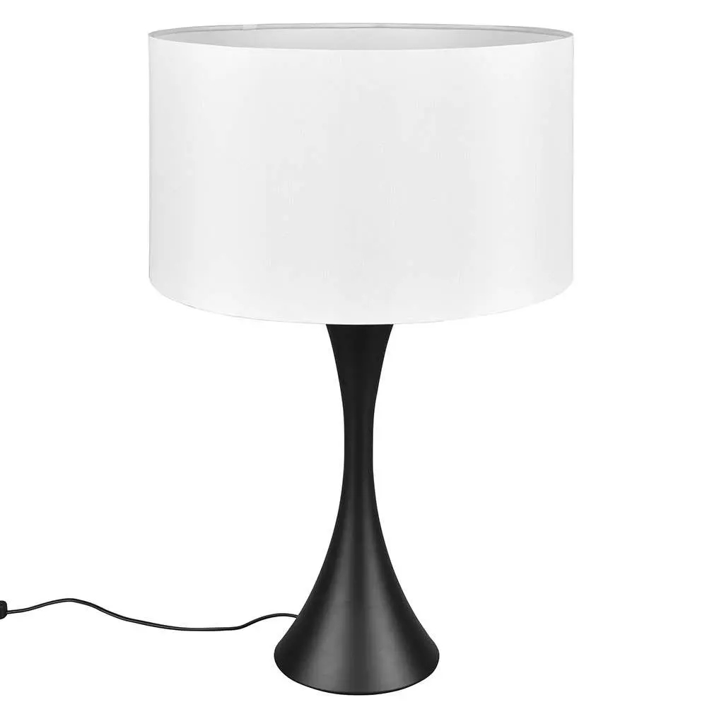 Lampada da tavolo Nero/Bianco Ø40cm E27